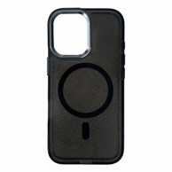 Glitter MagSafe maskica za iPhone 17 crna