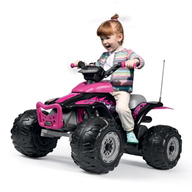 PEG PEREGO Quad Corral T-Rex, 330W, 12V, pink