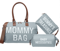 MXM Mommy bag, set 3 kom, svijetlo plava