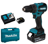 MAKITA DHP490RFX3 aku bušilica-odvijač s udarom