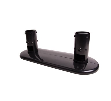B-TECH SYSTEM 2 Podni/stropni nosač, za stupove Ø 50 mm, Heavy Duty, Twin Pole