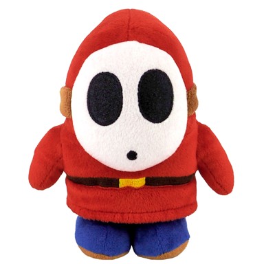 SUPER MARIO Plišana igračka, Shy Guy, 17 cm