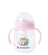 KIKKA BOO Bočica sa silikonskim usisnikom 240 ml, Savanna, roza