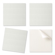 COLORAY Samoljepive PVC pločice s jednostavnom mrežom pravokutnika, 50 x 50 cm, 4 kom.