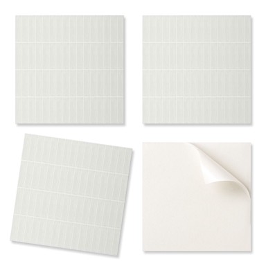 COLORAY Samoljepive PVC pločice s jednostavnom mrežom pravokutnika, 50 x 50 cm, 4 kom.