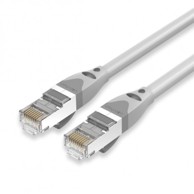 VENTION Patch kabel CAT6A, SFTP, 5 m, sivi, bakreni vodič, 10 Gbps, PVC obloga, 27 AWG