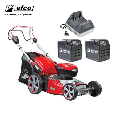 EFCO Samohodna akumulatorska kosilica EF LRI 48 T Set, 2x5.0Ah, 40V, 46 cm, košara 70 l, 500 m²