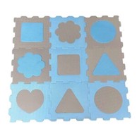 EVA puzzle podloga za igru oblici