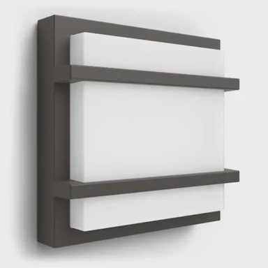 Stropna/zidna svjetiljka Petronia, model Petronia, LED, 12W, 1200 lm, 2700 K, 240V, IP44, antracit