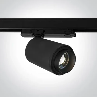 Reflektor za šinu, DM65650CT/B/W, LED, 30W, WW, 20–60°, 230V, crna
