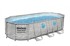 BESTWAY Montažni bazen, 549 x 274 x 122 cm, Power Steel Swim VISTA s