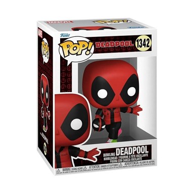 FUNKO POP Kolekcionarska figura, Marvel, Deadpool, Bowling