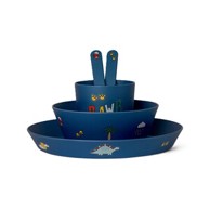 CITRON Set posuđa Blue Dino