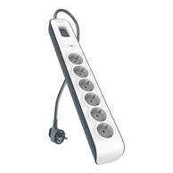 BELKIN Prenaponska zaštita 6 utičnica, 2 metra strujni kabel BSV603vf2M-V2