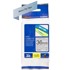BROTHER laminirana traka TZM961, crna na srebrnoj, 36 mm x 8 m