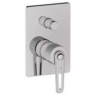 SAPHO BEBÉ Ugradbena miješalica za tuš, 2 izlaza, krom