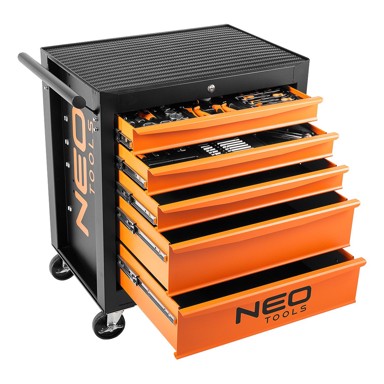 NEO TOOLS Ormarić za alat, 5 ladica