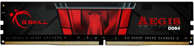 G.SKILL Radna memorija Aegis, 8 GB (1x8 GB), CL 19, DDR4, 2666 MHz
