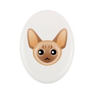 Keramička nadgrobna pločica Devon Rex