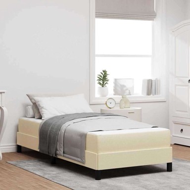 Boxspring krevet, 80x200 cm, krem