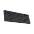 NIKCORP Gaming tipkovnica 96%, mehanička, 95 tipki, LCD zaslon, Hot-Swap, RGB, USB-C, crna