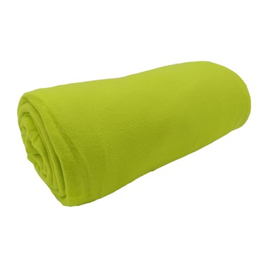  JAHU COLLECTIONS Svijetlo zelena deka od flisa, 150x200 cm, Plain
