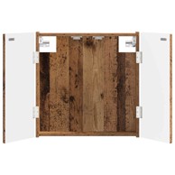 Kabinet za mete ALKMAAR, stari izgled drva, 52,5 × 10,5 × 53,5 cm