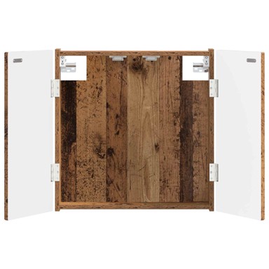 Kabinet za mete ALKMAAR, stari izgled drva, 52,5 × 10,5 × 53,5 cm