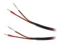 SLOMART Kabel za zvučnike Kruger&Matz Basic, banana utikači, 3 m