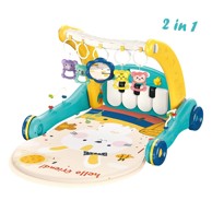 BEBESTARS Baby gym-hodalica Piano Bunny, 2u1