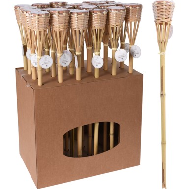 Dekoracija za vrt BAMBUS BAKLJA 76CM