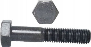 ENERON Vijak sa šesterokutnom glavom M18×180, DIN 931, klasa 10.9, crni, 25 kom.