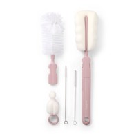 BABYONO Set za čišćenje bočica, roza
