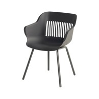 HARTMAN Tamno sive plastične vrtne stolice u setu 2 kom Jill Rondo