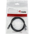 EQUIP USB kabel 128380 USB4 Gen 3X2 0,5 m USB-C, crni