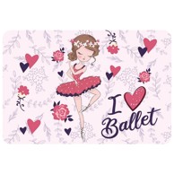 DIAKAKIS Podloga za stol BALLET MUST 000587096, 43 x 29 cm