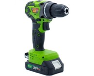 PROCRAFT Akumulatorska bušilica/odvijač PA20BL, 1 baterija