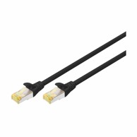 DIGITUS SFTP patch CAT.6A 0,25 m, crni