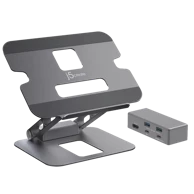 J5CREATE Podesivi stalak s docking stanicom 4K