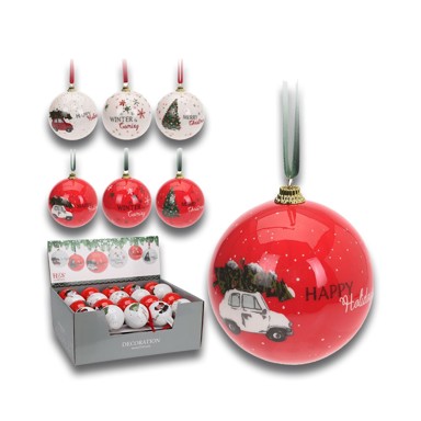 Božićne kuglice, ø 75 mm