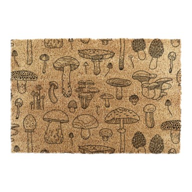 ARTSY DOORMATS Otirač od kokosovih vlakana 60x90 cm Mushrooms 