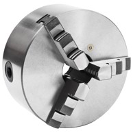 Stezna glava za tokarski stroj, 3 čeljusti, čelična, 160 mm