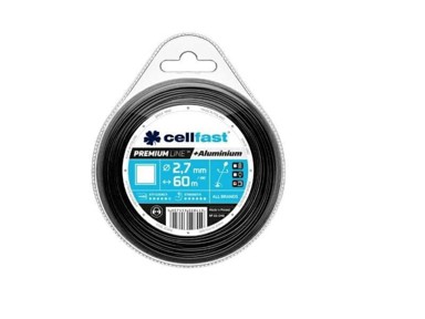 CELLFAST Rezna struna Premium, kvadratna, 2,7 mm, 60 m