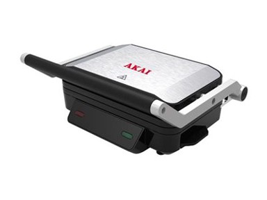 AKAI Toster APA-356, 1200W, preklopni, crno-srebrni