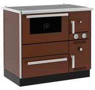 ALFA-PLAM Štednjak Term 20, etaž, smeđi, lijevi, za centralno grijanje