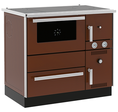 ALFA-PLAM Štednjak Term 20, etaž, smeđi, lijevi, za centralno grijanje