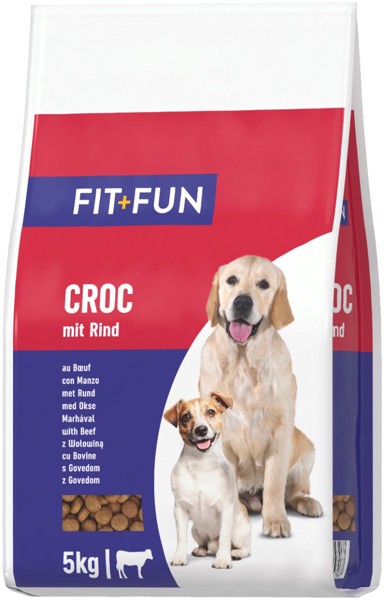 FIT+FUN Adult Croc, govedina, 5 kg