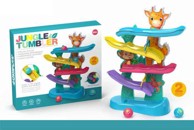 Šareni tobogan za kuglice žirafa