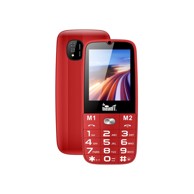 MEANIT Klasični mobitel Senior 15 crveni
