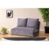 BALCAB HOME Siva sklopiva sofa 120 cm Taida, 120x68x26 cm